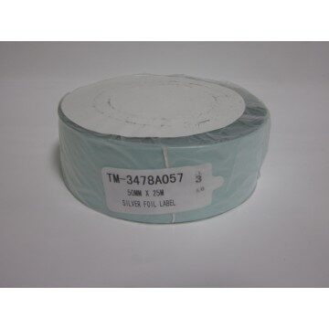 CANON Sheet Roll, M-350/M300 SLIVER LABEL /FOILGlossy Silver, 50mm x 25m, PP-SRSIG1 [3478A057]